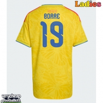 Colombia Rafael Santos Borre #19 Replica Home Shirt Ladies World Cup 2026 Short Sleeve